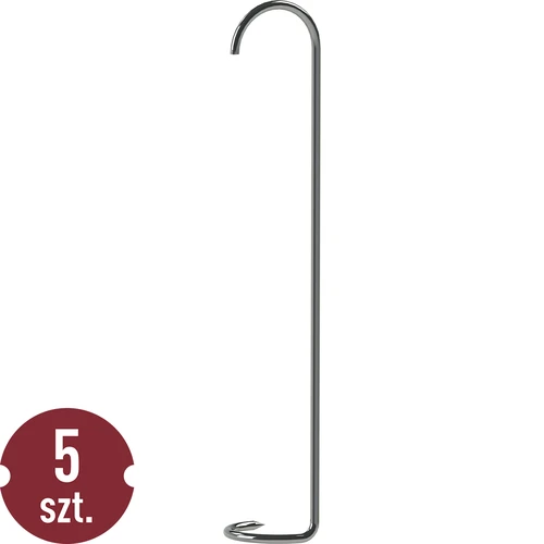 Suitsuahju konksud - kaladele - sissekeeratavad - 5 tk.