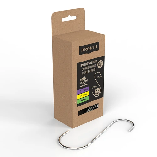 Suitsukonksud - S, teritatud, 3 mm x 150 mm, 15 tk. - 2