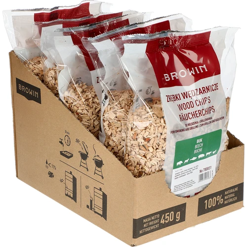 Suitsulaastud (100% pöök) kl 2 - 450 g X5