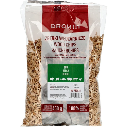 Suitsulaastud (100% pöök) klass 2 - 450g X5 - 2