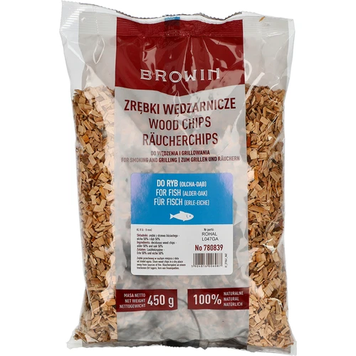 Suitsulaastud/grillilaastud, 50% tamm + 50% lepp, 450 g, kl. 8