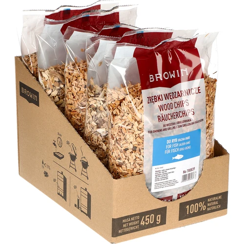 Suitsulaastud/grillilaastud, 50% tamm + 50% lepp, 450 g, kl. 8 - 2