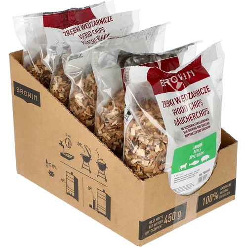 Suitsulaastud/grillilaastud, õunapuu, 450 g, kl.10 - 2