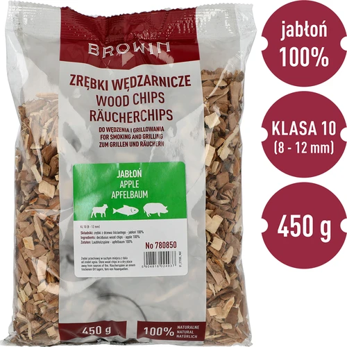 Suitsulaastud/grillilaastud, õunapuu, 450 g, kl.10 - 3