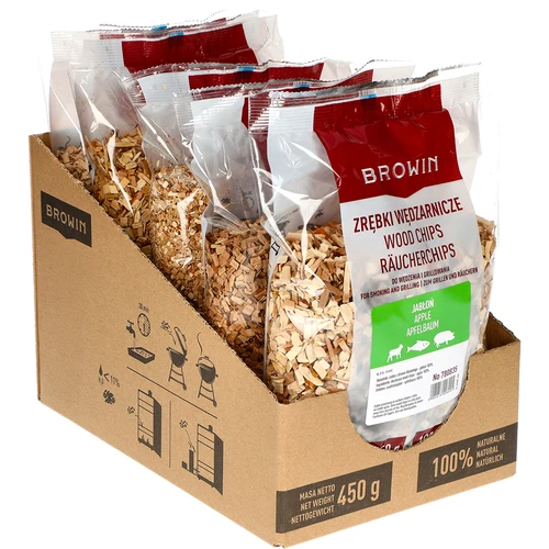 Suitsutamis-/grillimislaastud, õunapuu, 450 g, kl. 8 - 2