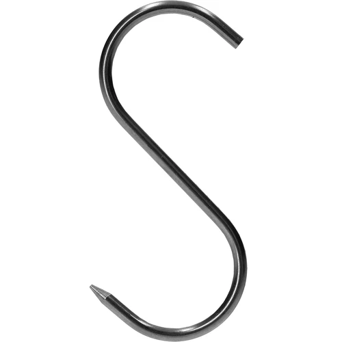 Suitsutamiskonksud - S-kujulised, teritatud, 4 mm x 100 mm, 5 tk. - 3