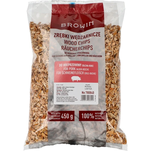 Suitsutus-/grillilaastud 70% lepp + 30% pöök, 450 g, kl 8