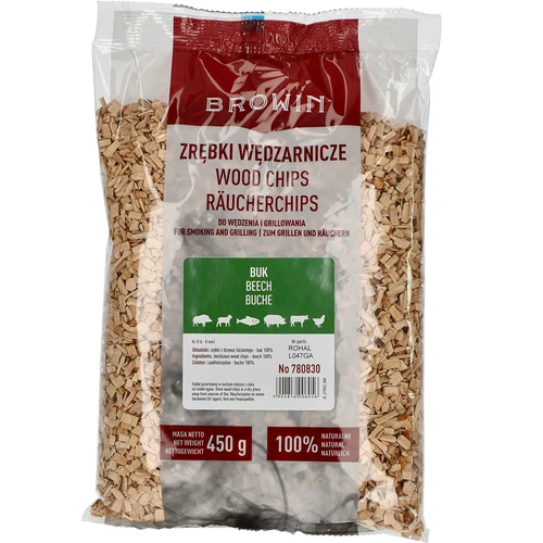 Suitsutus-/grillilaastud, pöök, 450 g, kl. 8