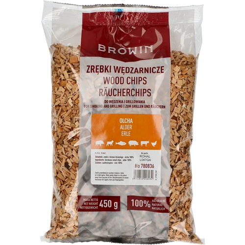 Suitsutus- ja grillimislaastud, lepp, 450 g, kl. 8