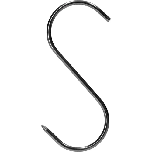 Suitsutuskonksud – S‑kujulised, teritatud, 3 mm x 100 mm, 5 tk - 4