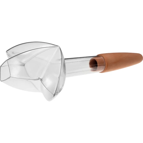 Taimede isekastja – läbipaistev leheke keraamilise koonusega, 120 ml - 4