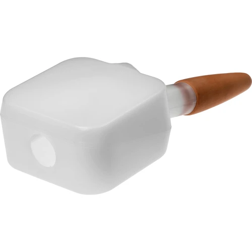 Taimede isekastja - valge sildikujuline keraamilise otsikuga, 200 ml - 4