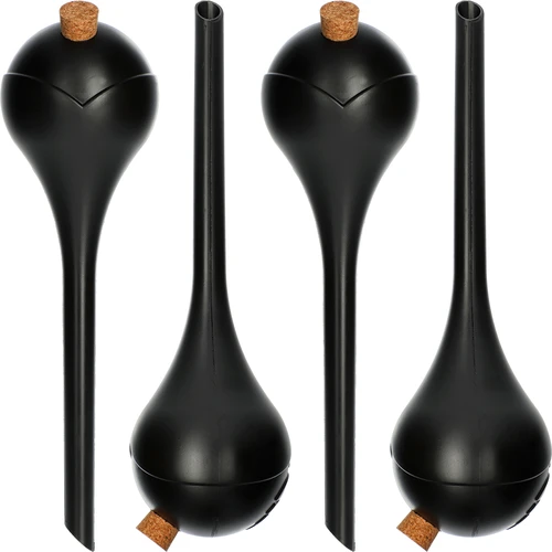 Taimede kastmiskerad, matt mustad, korgiga, 400 ml, 4 tk.