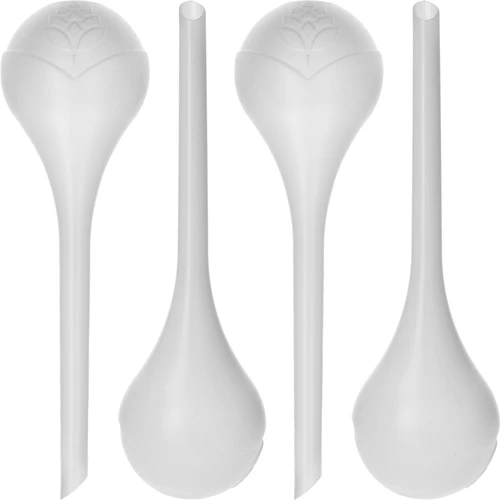 Taimede kastmiskerad, valged poolläbipaistvad, 400 ml, 4 tk.