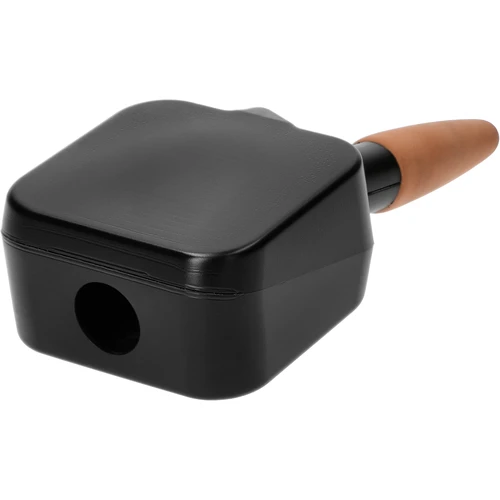 Taimede niisutaja – must tahvlikujuline silt keraamilise jalakesega, 200 ml - 4