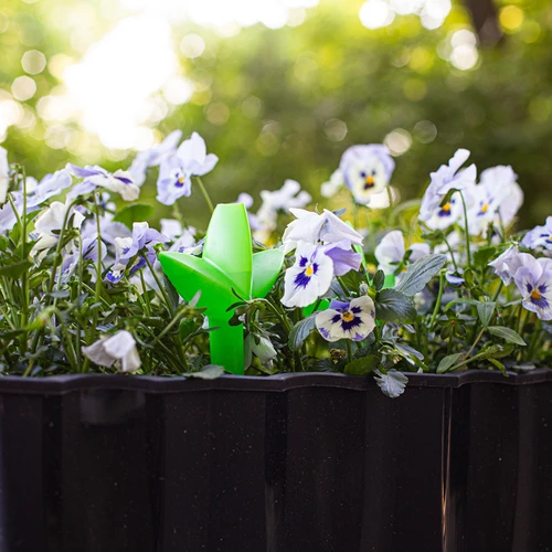 Taimede niisutaja – roheline leheke keraamilise otsikuga, 120 ml - 9