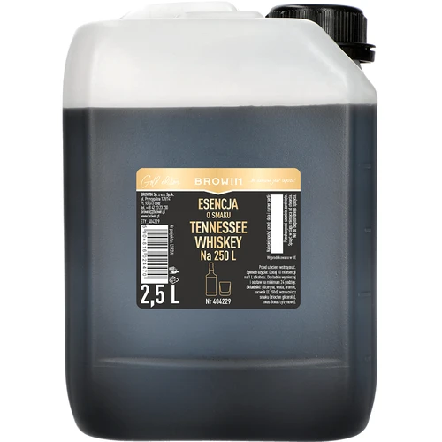 Tennessee Whiskey maitse essents 2,5L, 250L valmistrunki jaoks