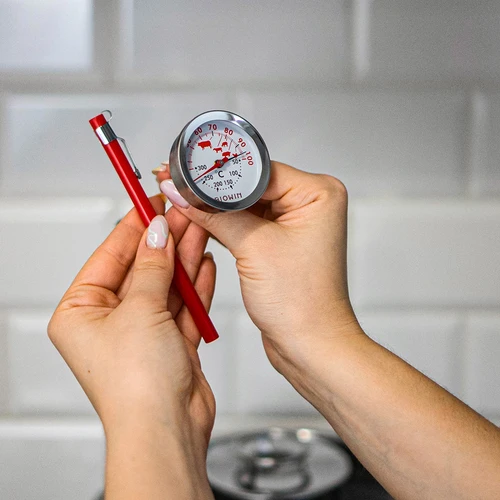 Termomeeter topeltskaalaga (30°C kuni 100°C) / (50°C kuni 300°C) 13,0cm - 5