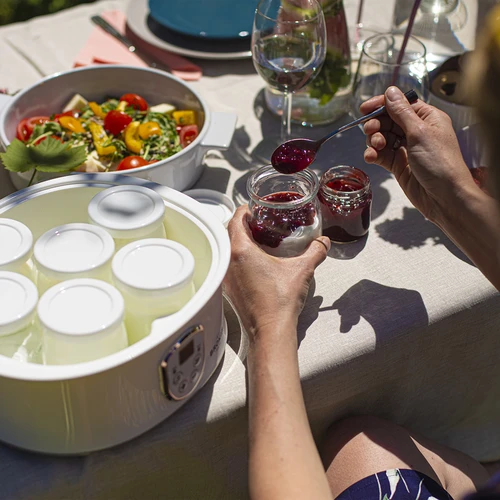 Termostaadiga jogurtimasin, 7 purki, 1,3 l - 16