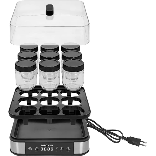 Termostaadiga jogurtimasin, 9 purki, 1,6 l - 3