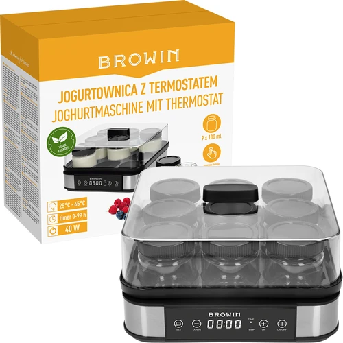 Termostaadiga jogurtimasin, 9 purki, 1,6 l - 9