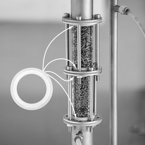 Tihendi moodulaarse destillaatori vaateaknale - 3