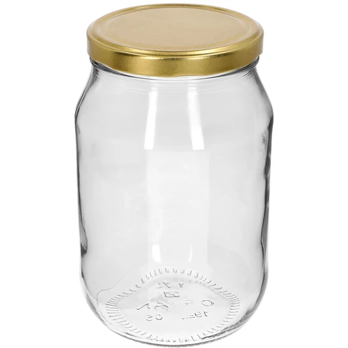 TO-purk 1,7 L kuldse kaanega fi 100/6, 1 tk.