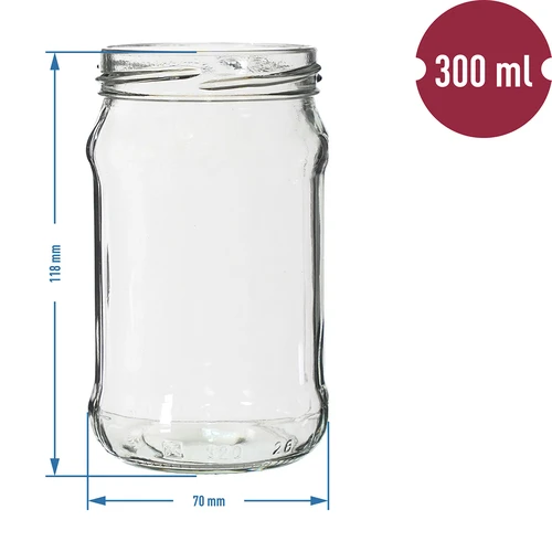 TO-purk 300 ml fi66, 6 tk. - 2
