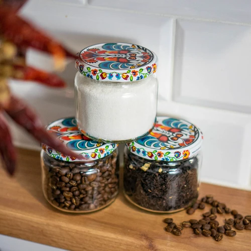 TO purk 370 ml värvilise kaanega fi82/6 - 6 tk. - 11