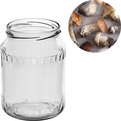 TO purk 720 ml värvilise keeratava kaanega, fi 82/6 - 6 tk - 10