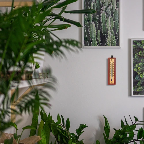 Toatermomeeter kuldse skaalaga (-10°C kuni +50°C) 12 cm - 6