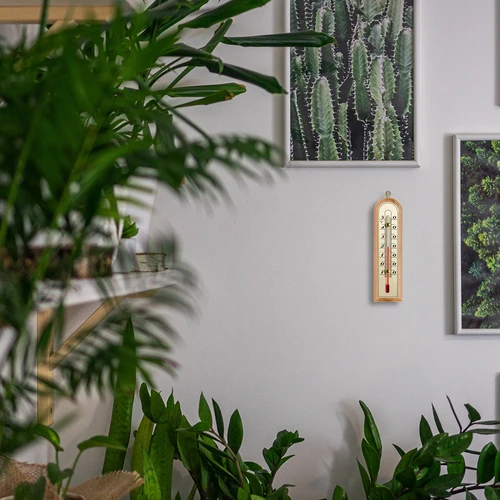 Toatermomeeter kuldse skaalaga (-10 °C kuni +50 °C) 16 cm - 5