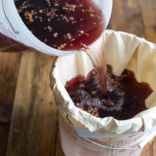 Tõmmiste filtreerimiskott tugevdatud põhjaga - 7