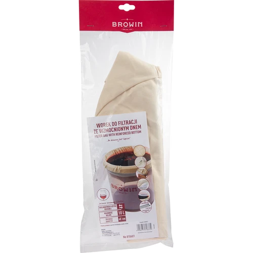 Tõmmiste filtreerimiskott tugevdatud põhjaga - 8