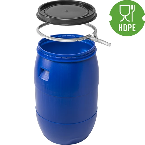 Tünn kapsa hapendamiseks, 85 l, kaane kinnitusrõngaga, sinine, Sterk - 3