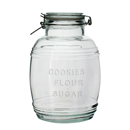 Tünnikujuline purk "OLD" 3L traadkinnitusega - 2