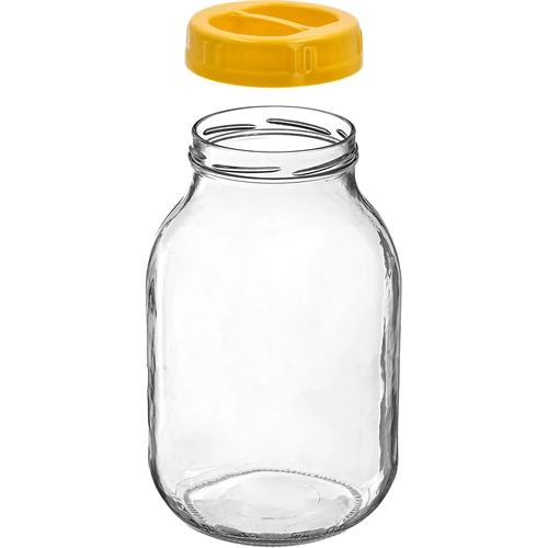 Twist-off purk 3 L ja plastikust keeratav kaas fi 100, käepidemega - 2