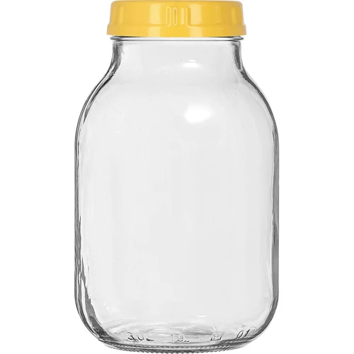 Twist-off purk 3 L ja plastikust keeratav kaas fi 100, käepidemega - 3