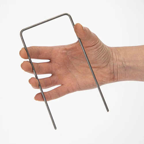 U-kujulised terasest agrotekstiili kinnitusklambrid – 100 tk. - 6