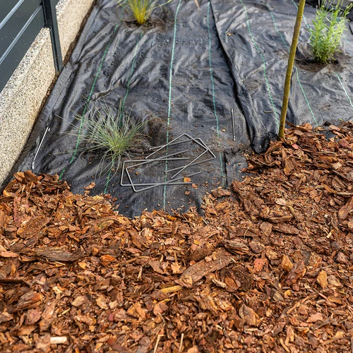 U-kujulised terasest agrotekstiili kinnitusklambrid – 100 tk. - 10