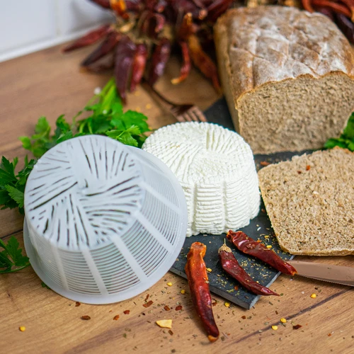 Ümmargune juustuvorm Ø 13 x 7 cm 500 g jaoks - 6