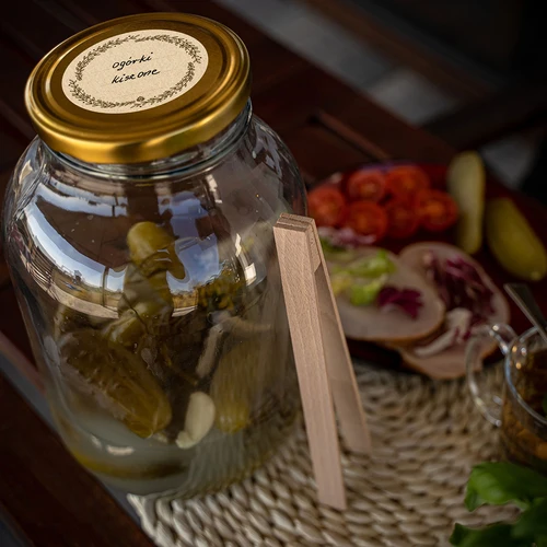 Ümmargused etiketid Ø 66,5 mm kaantele/purkidele - 20 tk - 9