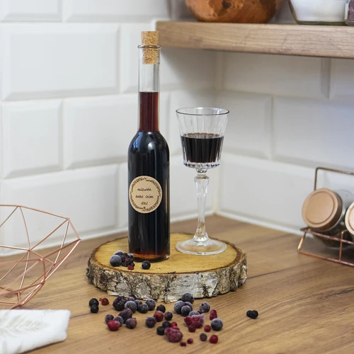 Ümmargused etiketid Ø 66,5 mm kaantele/purkidele - 20 tk - 11