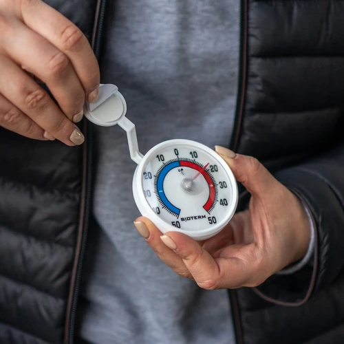 Universaalne isekleepuv termomeeter (-50 °C kuni +50 °C) Ø 7,2 cm - 4