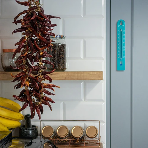 Universaalne termomeeter (-30 kuni +50 °C), 17 cm, sinine - 5