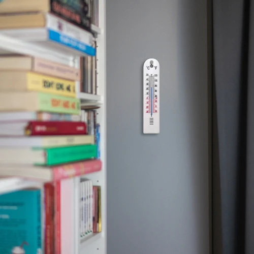 Universaalne valge termomeeter (-30 °C kuni +50 °C) 20 cm - 5