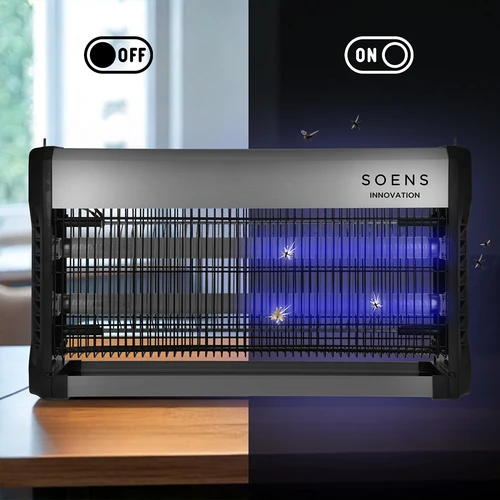 UVA-putukalamp 40 W, hõbedane - 8