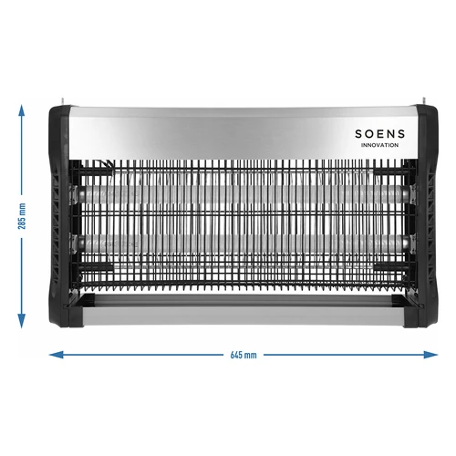 UVA-putukalamp 40 W, hõbedane - 4