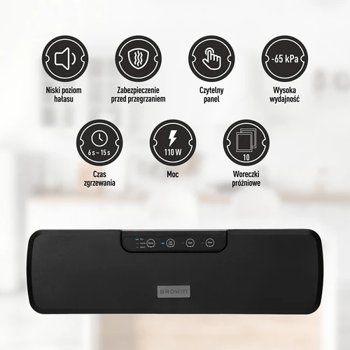 Vaakumpakendaja - multifunktsionaalne, must - 7