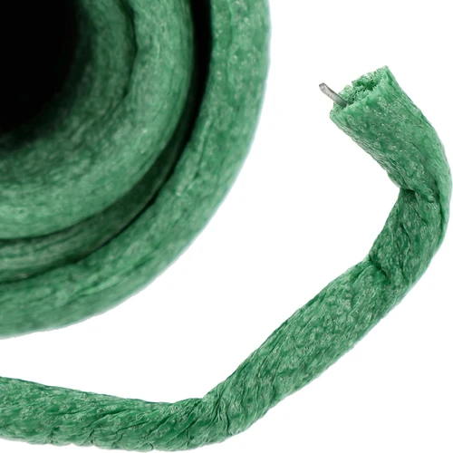 Vahtkummiga kaetud aiatraat, roheline, 10 m, Ø 10 mm - 3